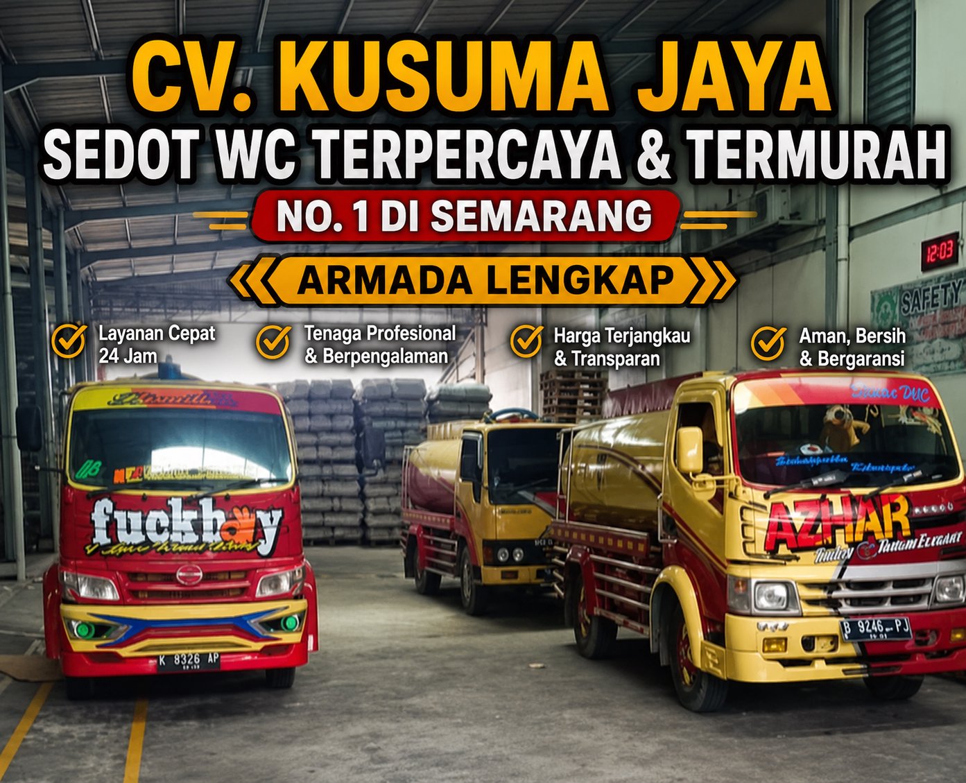Profil CV. Sedot WC Kusuma Jaya